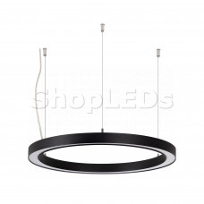 Светильник SP-CIRCLE-HANG-O3535-D900-55W Warm3000 (RAL9005, 120 deg, 230V) IP40 LED (Arlight, Алюминий)