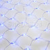 Гирлянда сеть 1,8х1,5м, прозрачный ПВХ, 180 LED, цвет: Синий