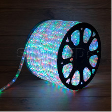 Дюралайт LED, свечение с динамикой (3W) - мульти (RYGB), бухта 100м